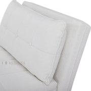 Soriel Sofa Bed Boucle White