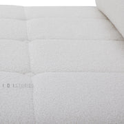 Soriel Sofa Bed Boucle White