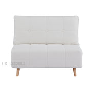 Soriel Sofa Bed Boucle White