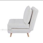 Soriel Sofa Bed Boucle White