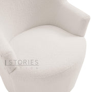 Azura Swivel Chair White