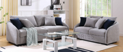 Sorin Sofa Light Grey With Cushions