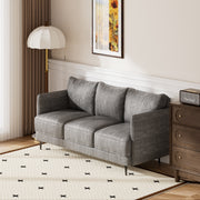 Elysian Sofa Dark Grey, Beige